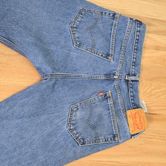 Levi's Men's 505 Regular fit Jeans size 34 - Picture 7 of 8